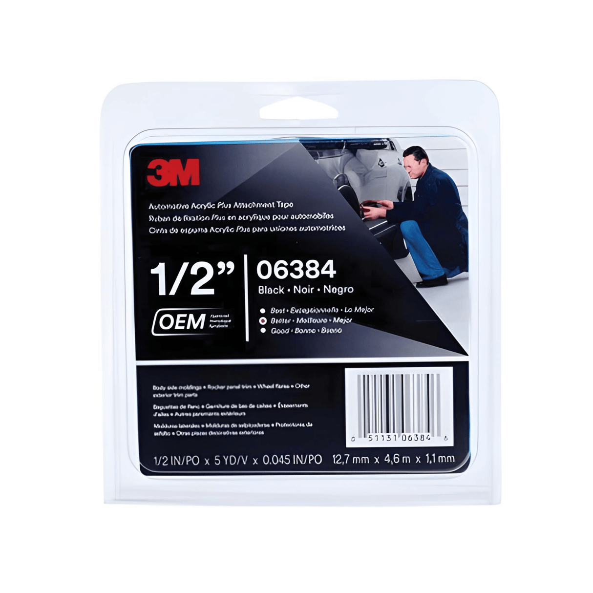 3M 06384 Automotive Attachment Tape