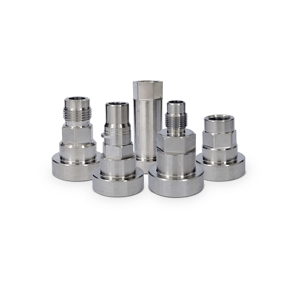Stainless Steel PCS Spray Gun Adapter