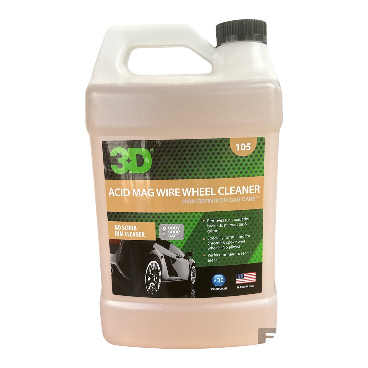 3D Acid Mag Wire Wheel Cleaner