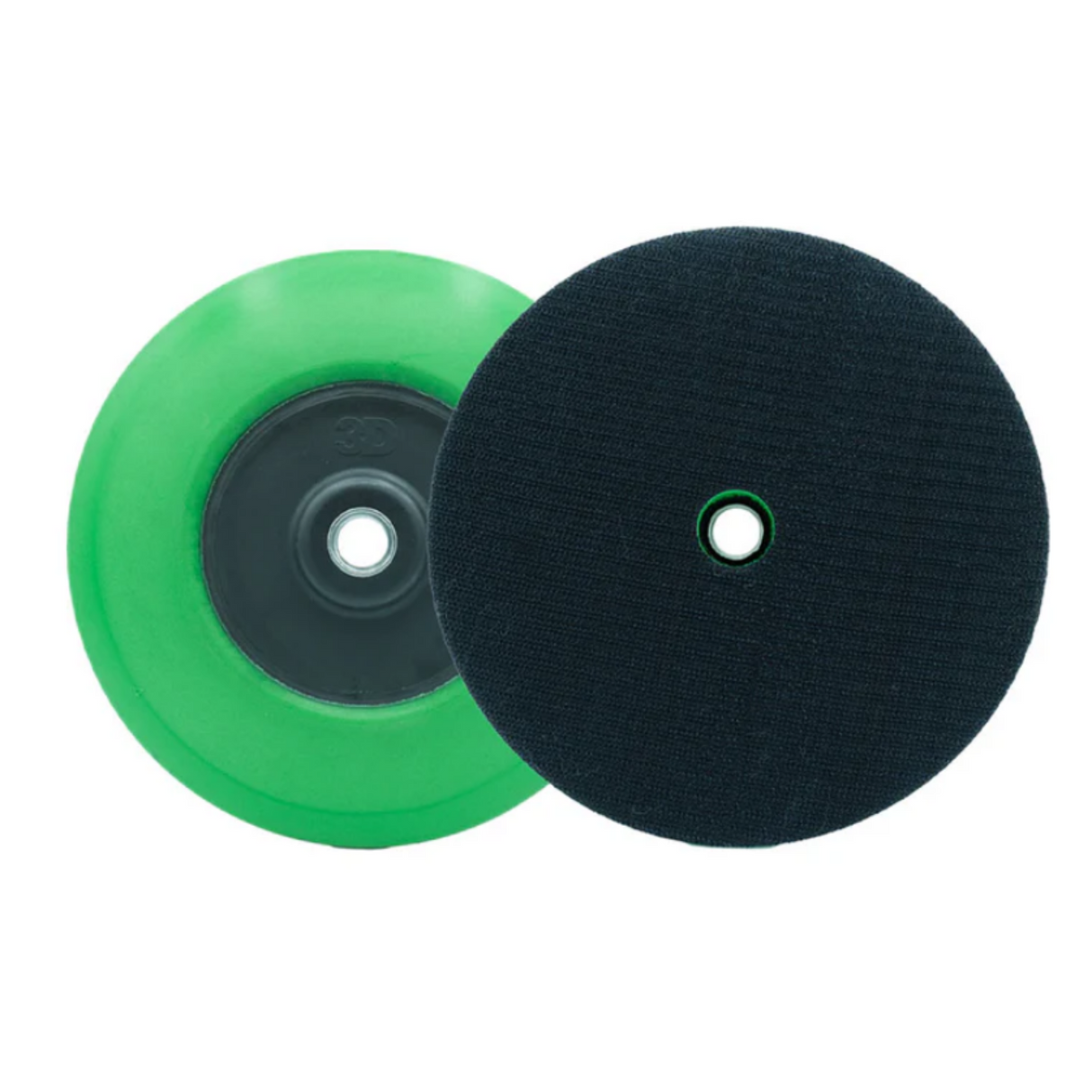 3D 6" Green Rotary Backing Plate