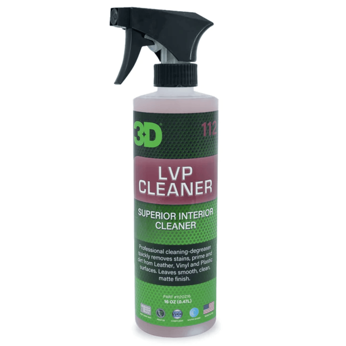 Leather, Vinyl & Plastic (LVP) Interior Cleaner