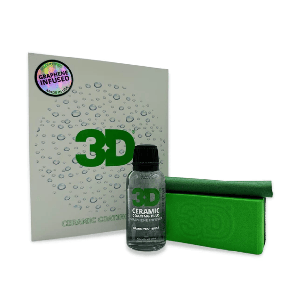 Ceramic Coating Plus Graphene Infused Kit - 30ml