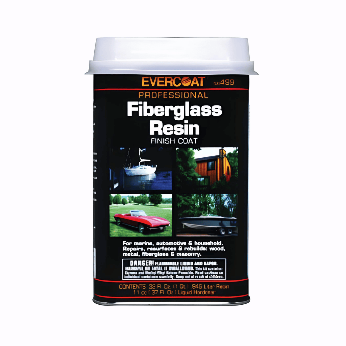 EVERCOAT 100499 Fiberglass Auto Resin