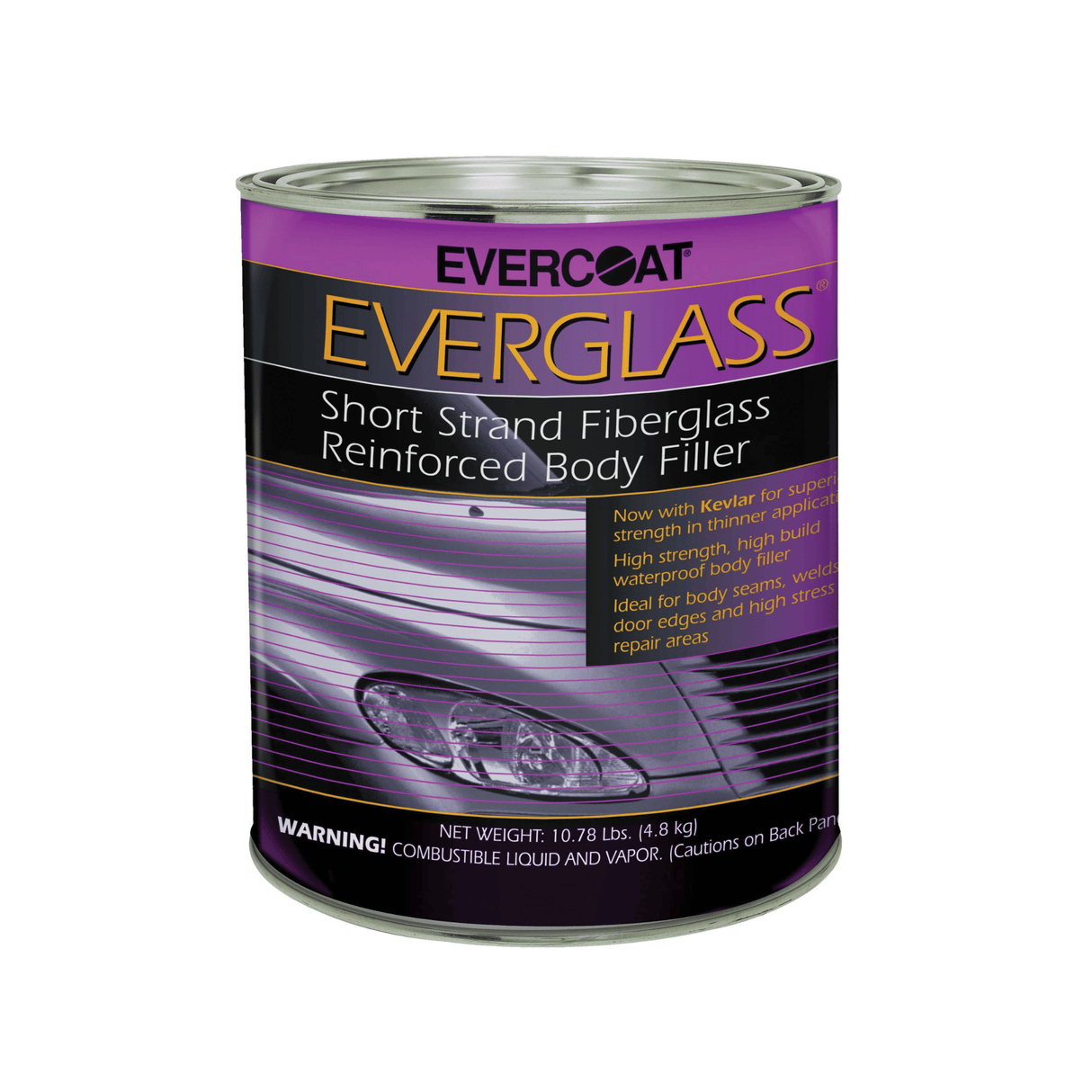 EVERCOAT EVERGLASS 100622 Short Strand Fiberglass Reinforced Body Filler