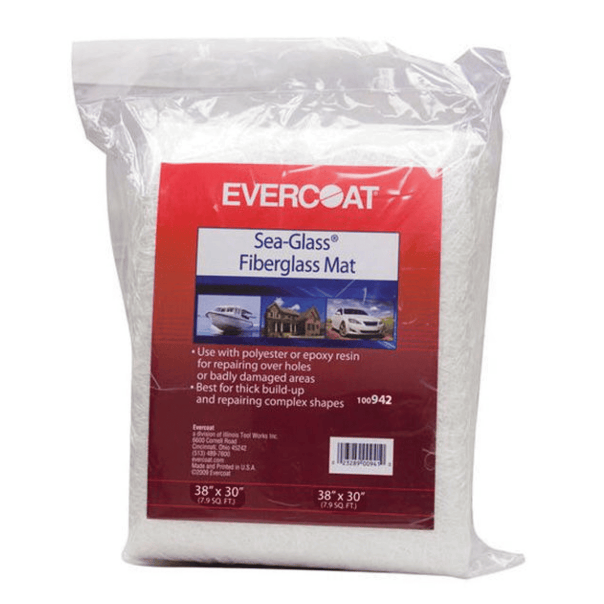 EVERCOAT Sea-Glass 100942 Fiberglass Mat