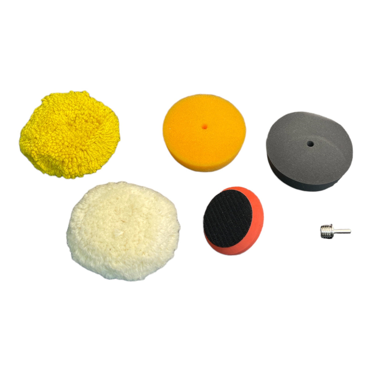 6 pc. Mini Pad Polishing Kit