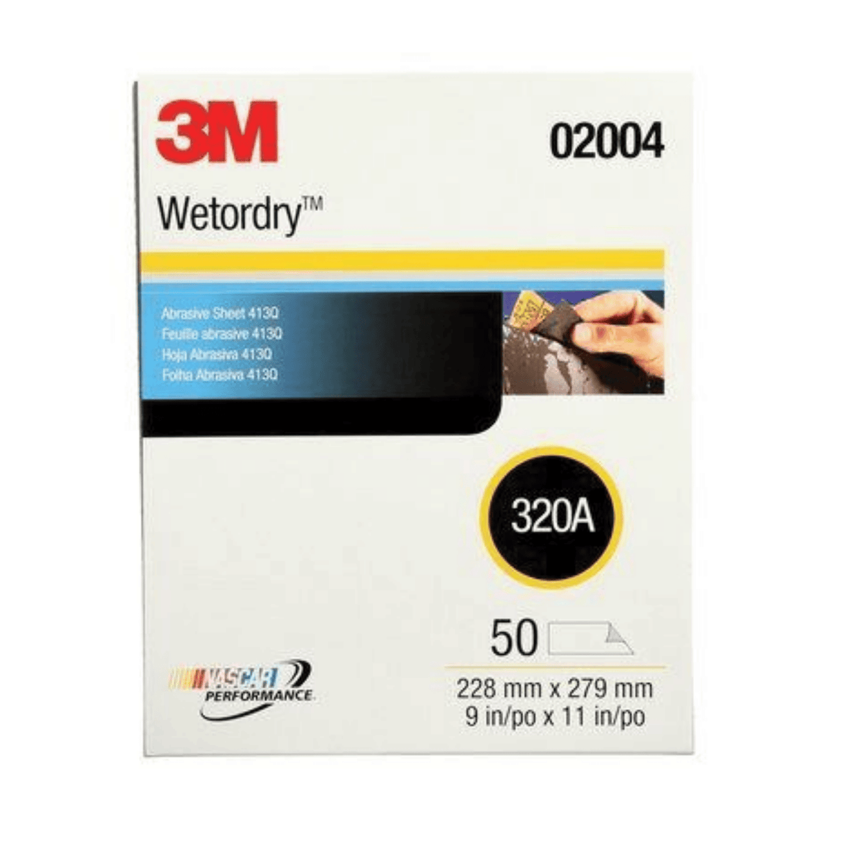 Wetordry Tri-M-Ite 413Q Series Abrasive Sheet 9"x11"