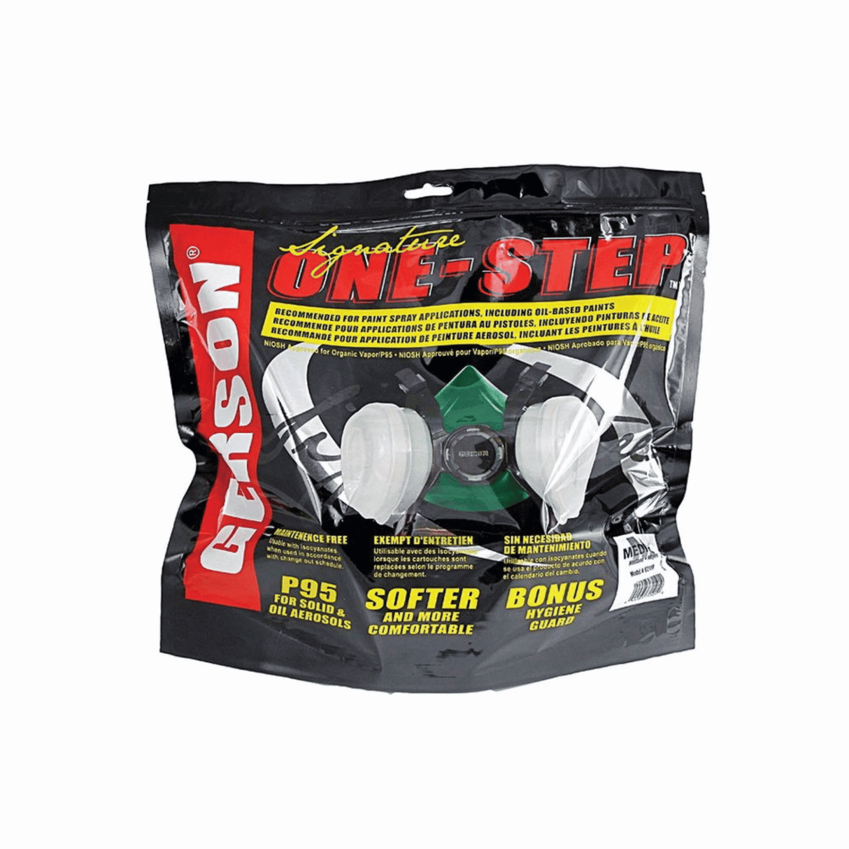 GERSON Signature One Step 8000 Series Half-Mask Cartridge Respirator