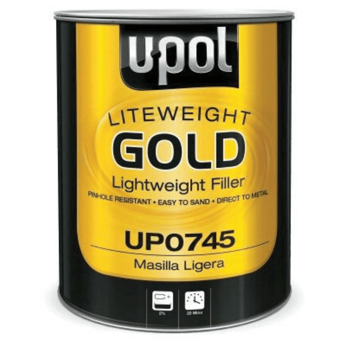 U-POL GOLD UP0745 Lightweight Body Filler 3 Liter