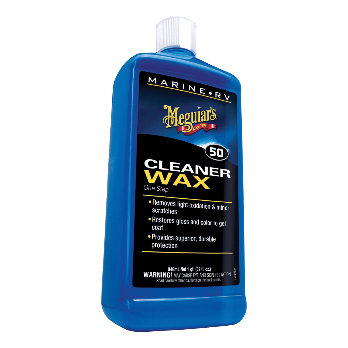 Meguiar's M5032 One Step Marine/RV Cleaner Wax 32 oz