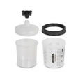Paint Cup System with 125µm Filter Lids