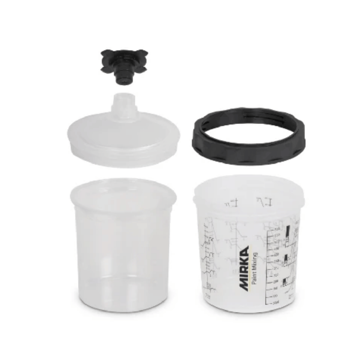Paint Cup System with 125µm Filter Lids
