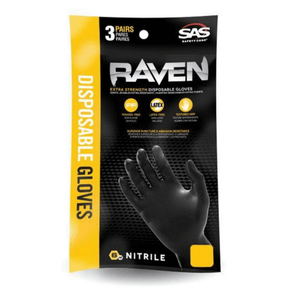 SAS Raven® 66511 Extra Strength Disposable Gloves