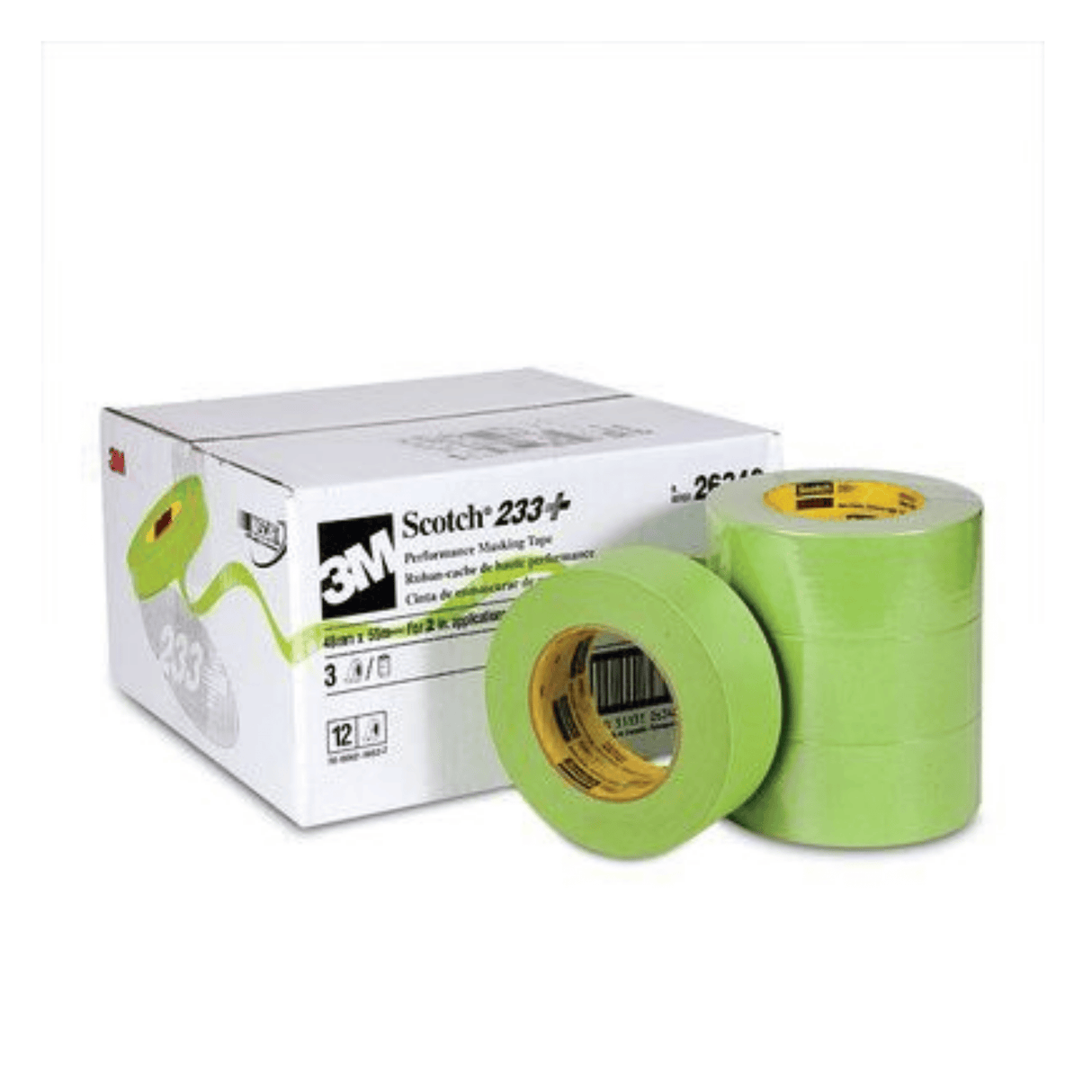 Scotch 26340 233+ Series Performance Masking Tape 48mmx55m