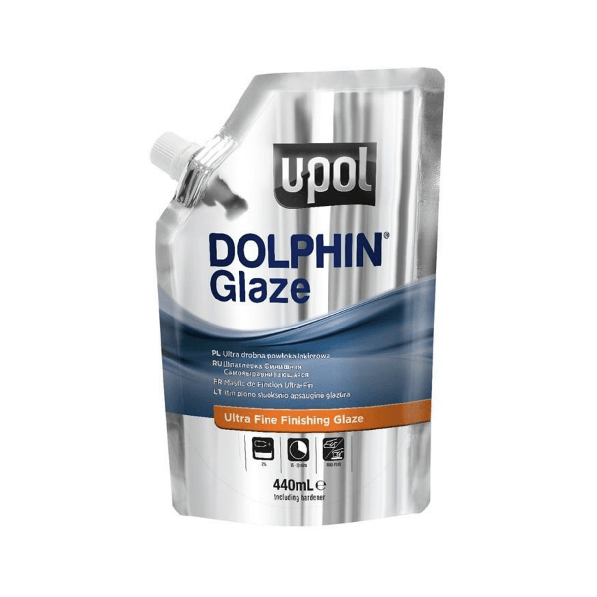 U-POL DOLPHIN UP0714 Premium Self-Leveling Finishing Glaze