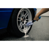Barrel Blade Wheel Brush with Plush Microfiber Cover