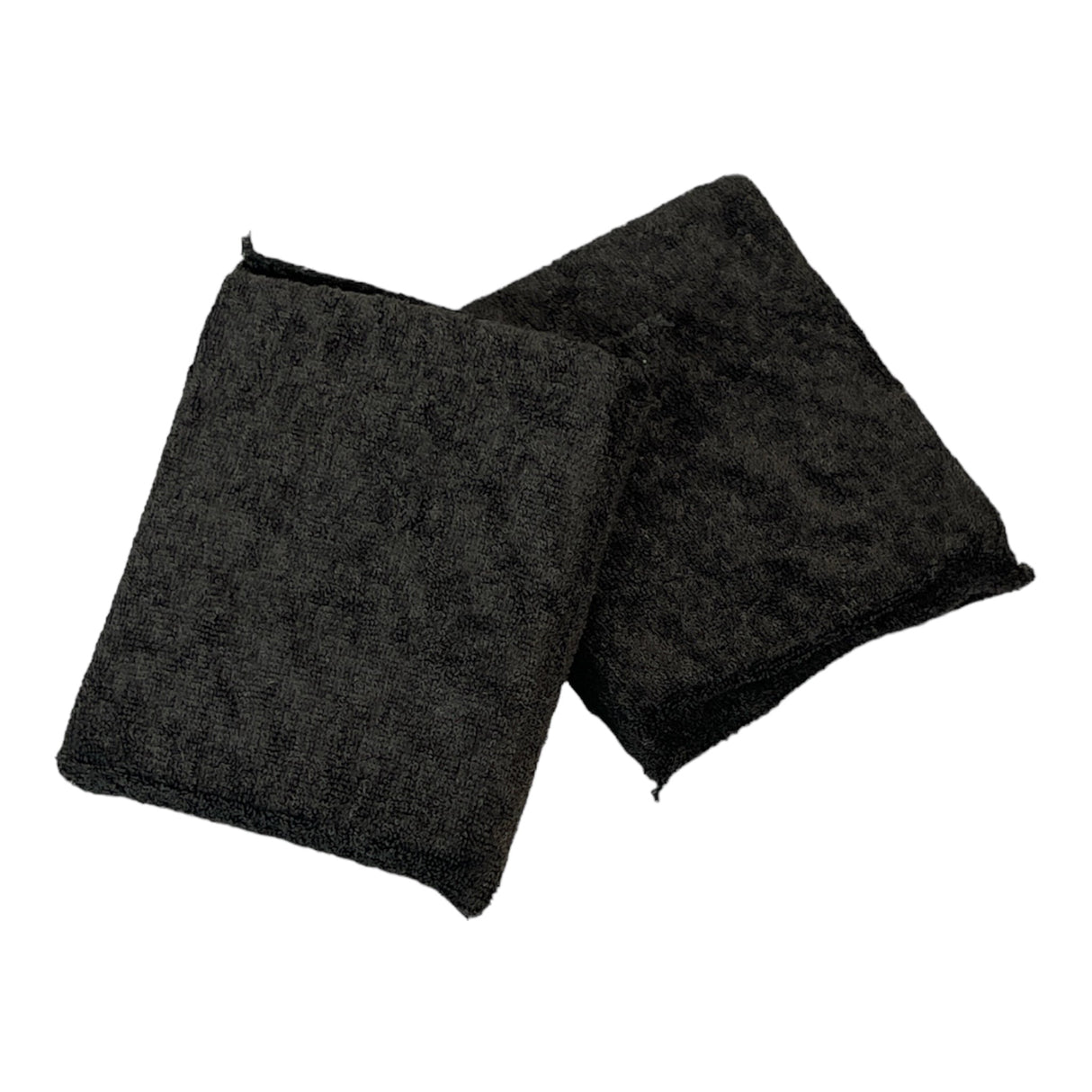 Microfiber Wax Applicator/Black - 5" x 3