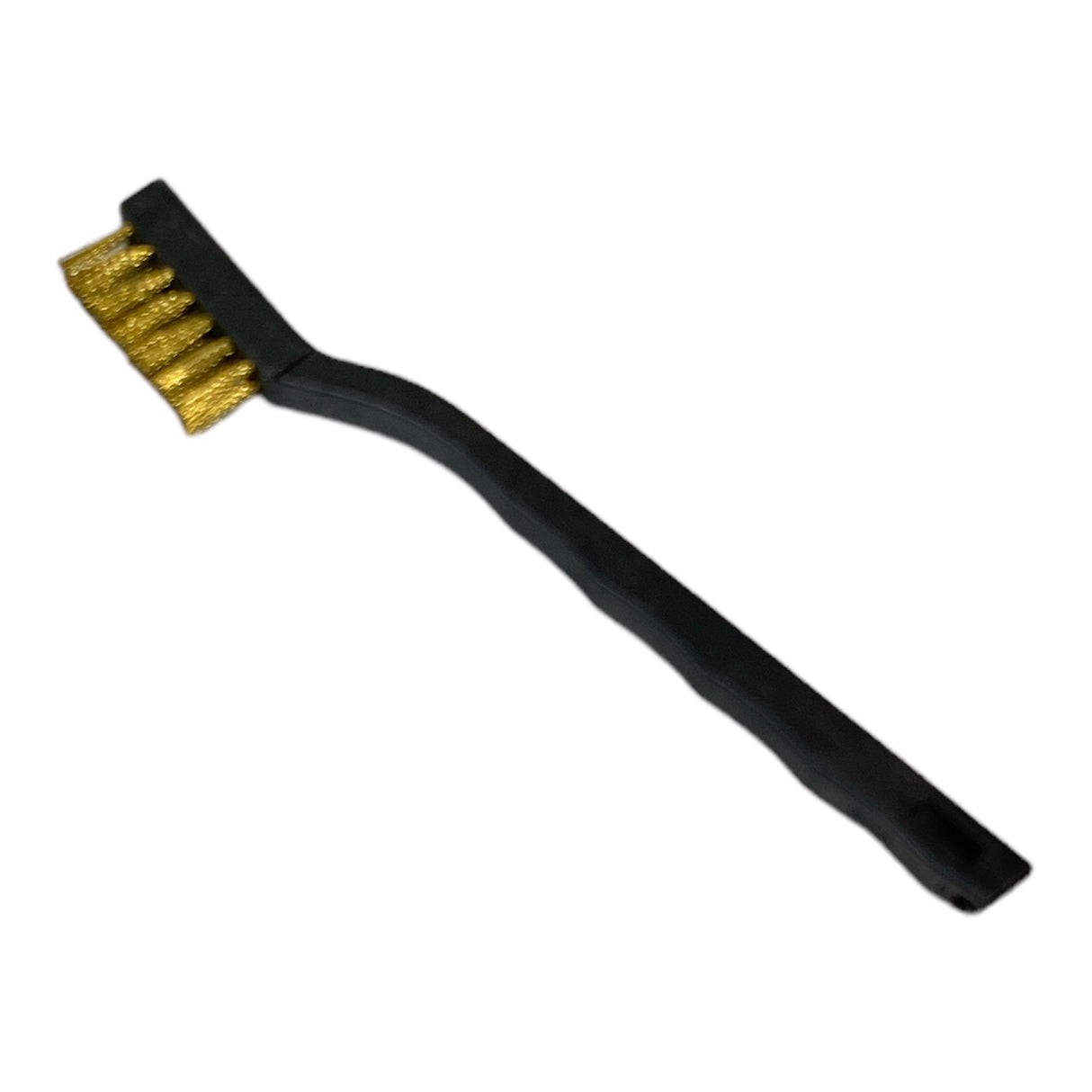 Brass Toothbrush - Plastic Handle w/Grip