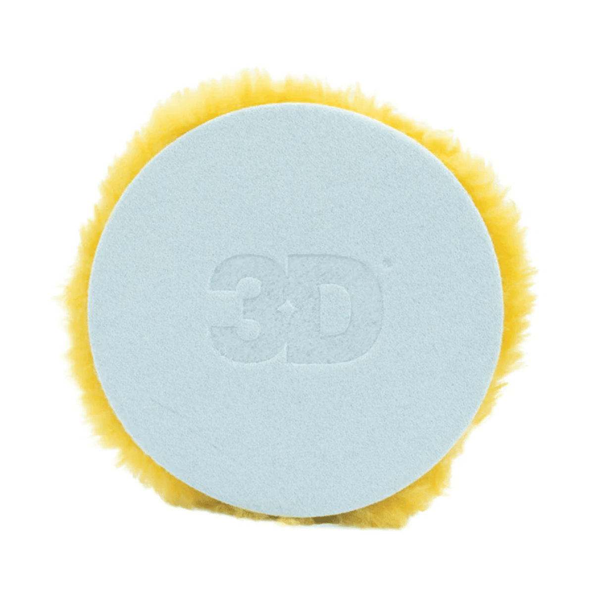 8" Yellow X-Cut Lamb Wool Pad