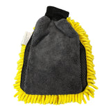 Chenille MicroFiber Wash Mitt Yellow